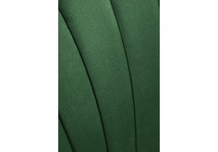 Стул Инклес темно-зеленый / черный глянец