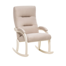 Кресло-качалка Leset Дэми, Слоновая кость, ткань Malmo 05