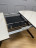Стол KENNER DO1300 черный/керамика белая