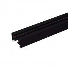 Однофазный шинопровод 1 метр черный (с вводом питания и заглушкой) TRL-1-1-100-BK