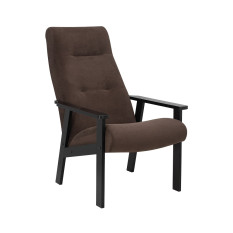 Кресло Leset Retro, Венге, ткань Ophelia 15 (коричневый)