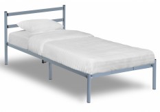 Кровать Фади-01 90х200 серая