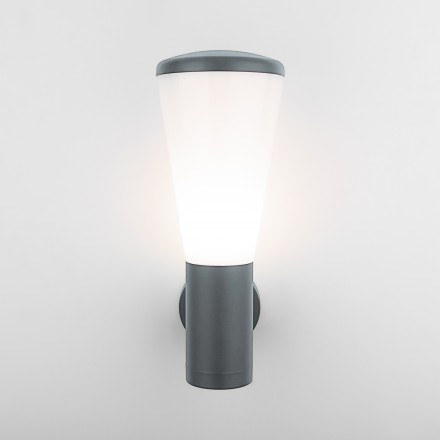 Настенный уличный светильник IP54 1416 TECHNO серый