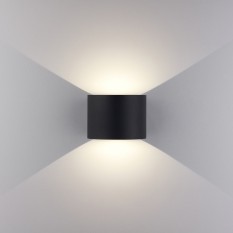 Blade черный уличный настенный светодиодный светильник 1518 TECHNO LED