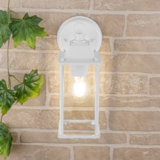 Brick белый уличный настенный светильник GL 1008D