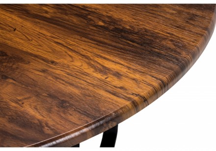 Стол деревянный Vogo brown / black