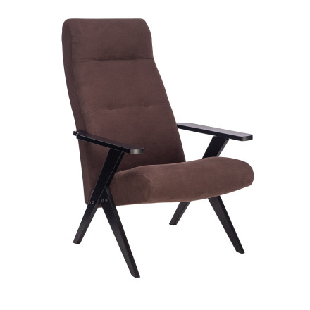 Кресло Leset Tinto релакс, Венге, ткань Ophelia 15 (коричневый)