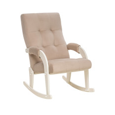 Кресло-качалка Leset Спринг, Слоновая кость, ткань V 18