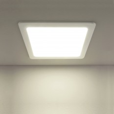 Встраиваемый потолочный светодиодный светильник DLS003 18W 4200K