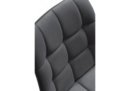 Барный стул Алст темно-серый / черный