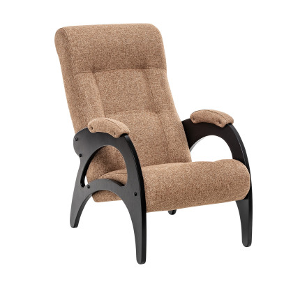 Кресло для отдыха Модель 41 Венге б/л, ткань Malta 17