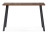 Стол деревянный Тринити Лофт 120 25 мм гикори / черный матовый