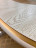 Стол Bergamo 1050 CV белый с золотой патиной
