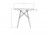 Стол обеденный DOBRIN CHELSEA`80 (ножки светлый бук, столешница бежевая)