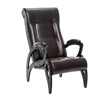 Кресло для отдыха Модель 51 Венге, к/з Vegas Lite Amber