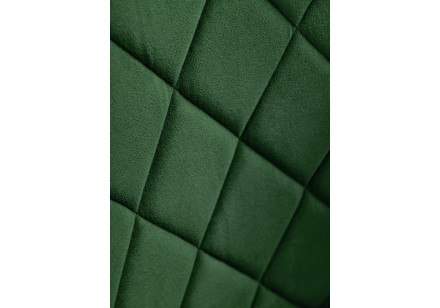 Стул Зест темно-зеленый / черный глянец