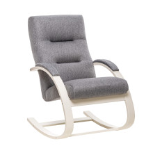 Кресло-качалка Leset Милано, Слоновая кость, ткань Malmo 90