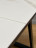 Стол KENNER AZ1200 черный/керамика белая