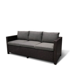 Плетеный диван S65A-W53 Brown