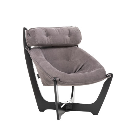 Кресло для отдыха Модель 11, Венге, ткань Verona Antrazite Grey