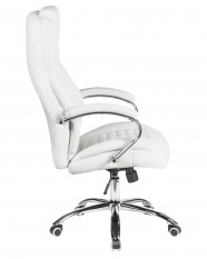 Офисное кресло для руководителей DOBRIN CHESTER (белый)
