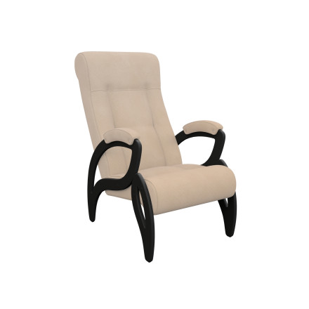 Кресло для отдыха Модель 51, Венге, ткань Verona Vanilla