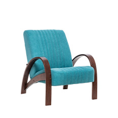 Кресло для отдыха Модель S7 Люкс, Орех антик, ткань Soro 86