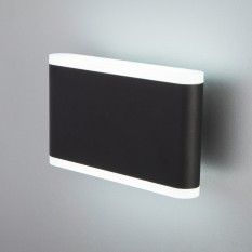 Cover чёрный уличный настенный светодиодный светильник 1505 TECHNO LED