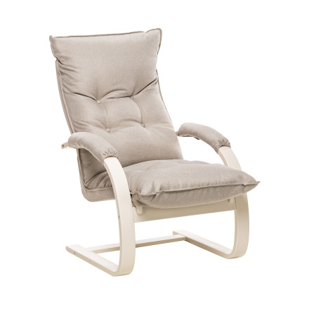 Кресло-трансформер Leset Монако, Слоновая кость, ткань Malmo 05
