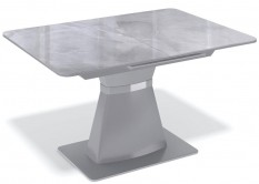 Стол обеденный Kenner BS1200 серый/стекло камень серый глянец KENNER