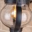 Barrel D черное золото уличный настенный светильник GL 1025D