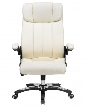Офисное кресло для руководителей DOBRIN RONALD (кремовый)