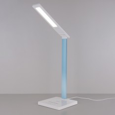 Lori белый/голубой настольный светодиодный светильник TL90510