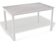 Стол обеденный Kenner E1300, белый/цемент KENNER
