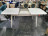 Стол обеденный Kenner K1250 белый/стекло белое глянец KENNER