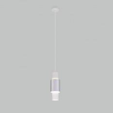 50204/1 LED / подвесной светильник / белый/матовое серебро