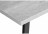 Стол деревянный Лота Лофт 140 25 мм черный матовый / бетон
